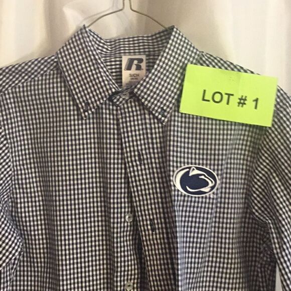 NWOT PENN STATE button down shirt with emblem on front - Picture 5 of 9